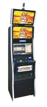 dual screen arcade machine