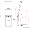 MCFM-40 22&quot;TOUCH KIOSK MACHINE