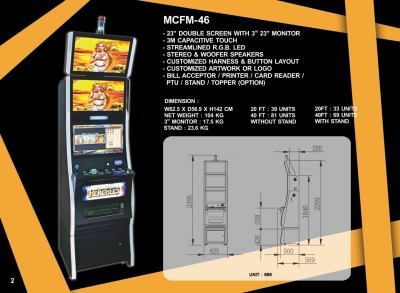 coin-op slot cabinet
