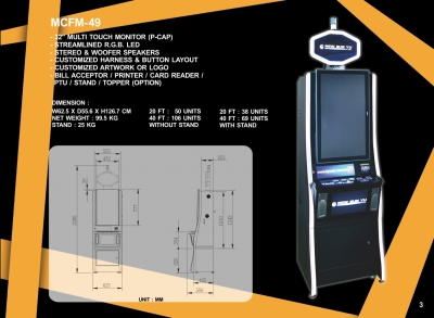 interactive touch slot machine